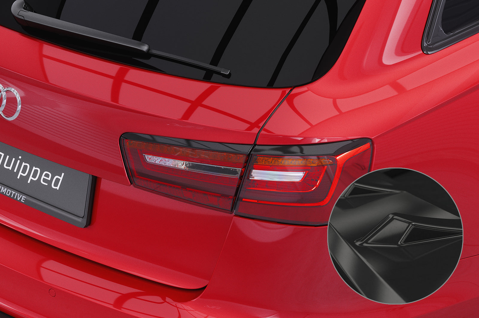 Audi A6 C7 Tail Light Covers RB018-G