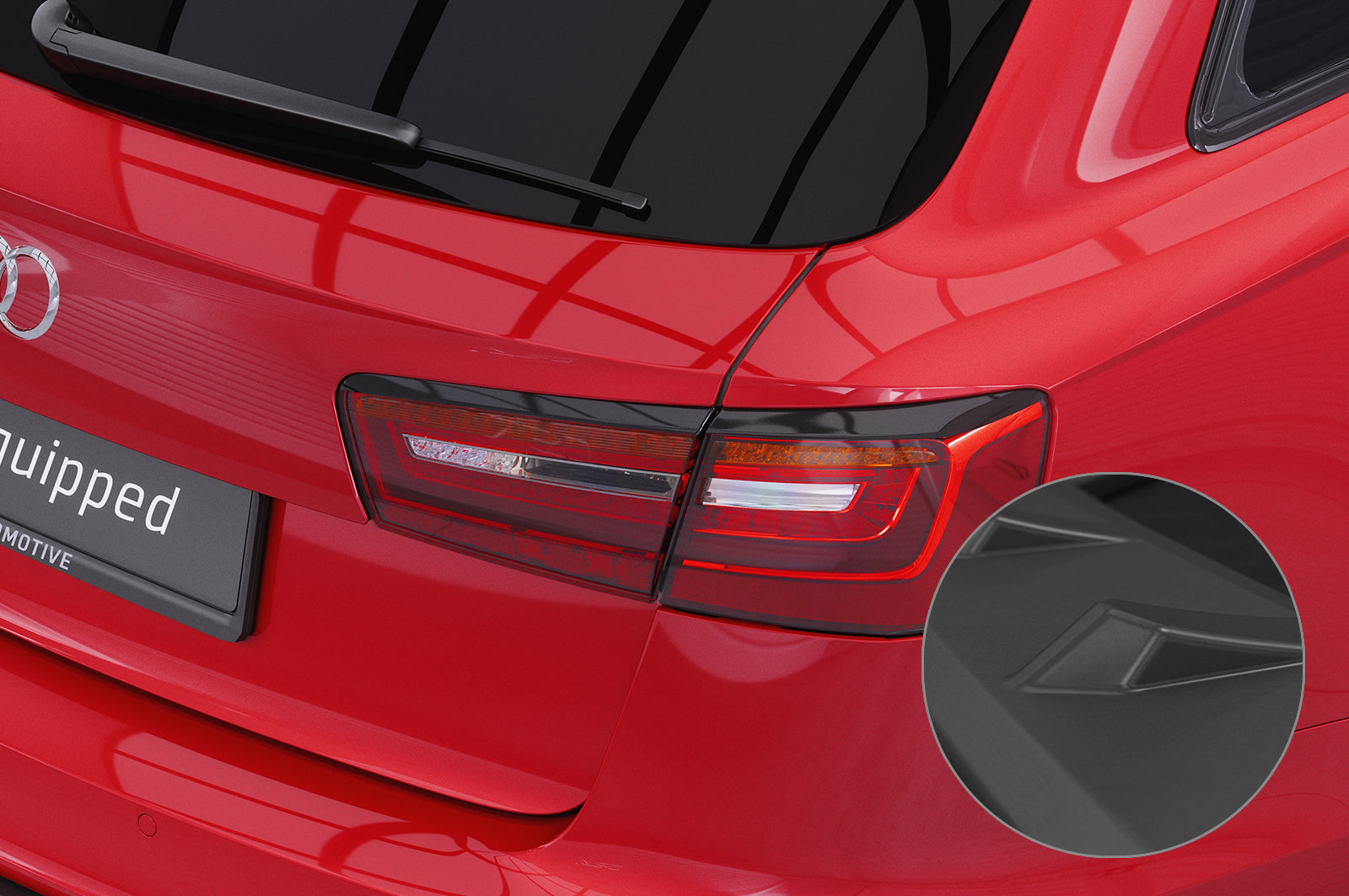 Audi A6 C7 Tail Light Covers RB018-G