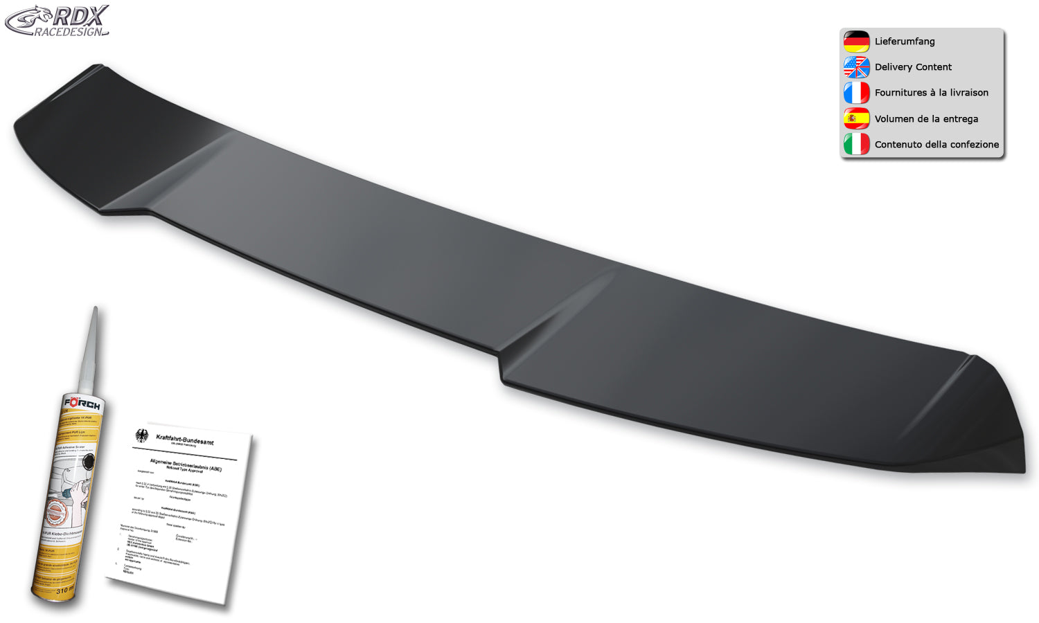 VW Touran 5T Roof Spoiler