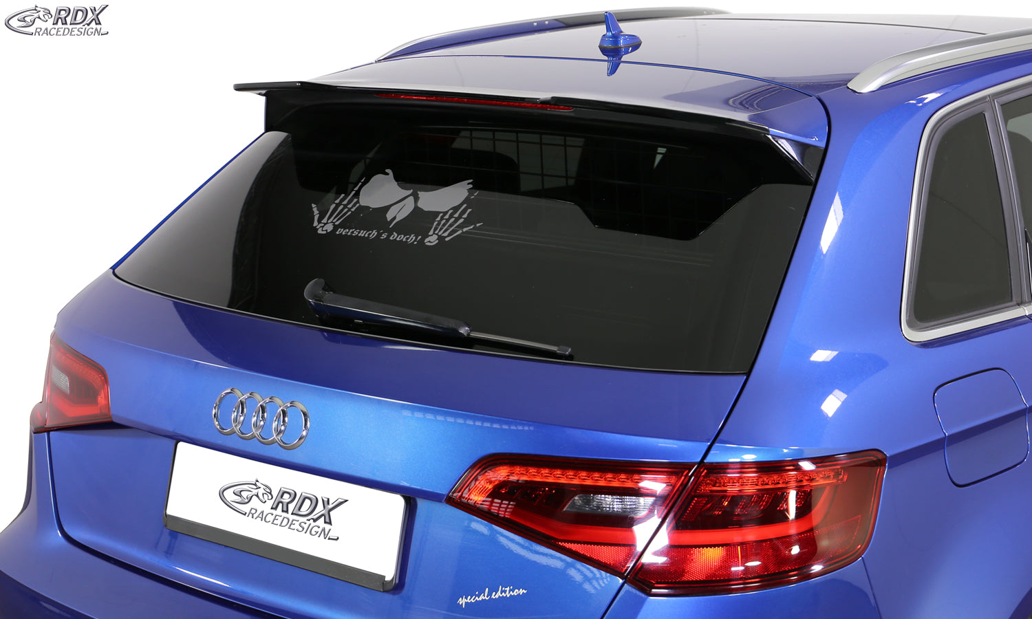 RDX Roof Spoiler for AUDI A3 8VA Sportback / S3 (only for S-Line & S3)