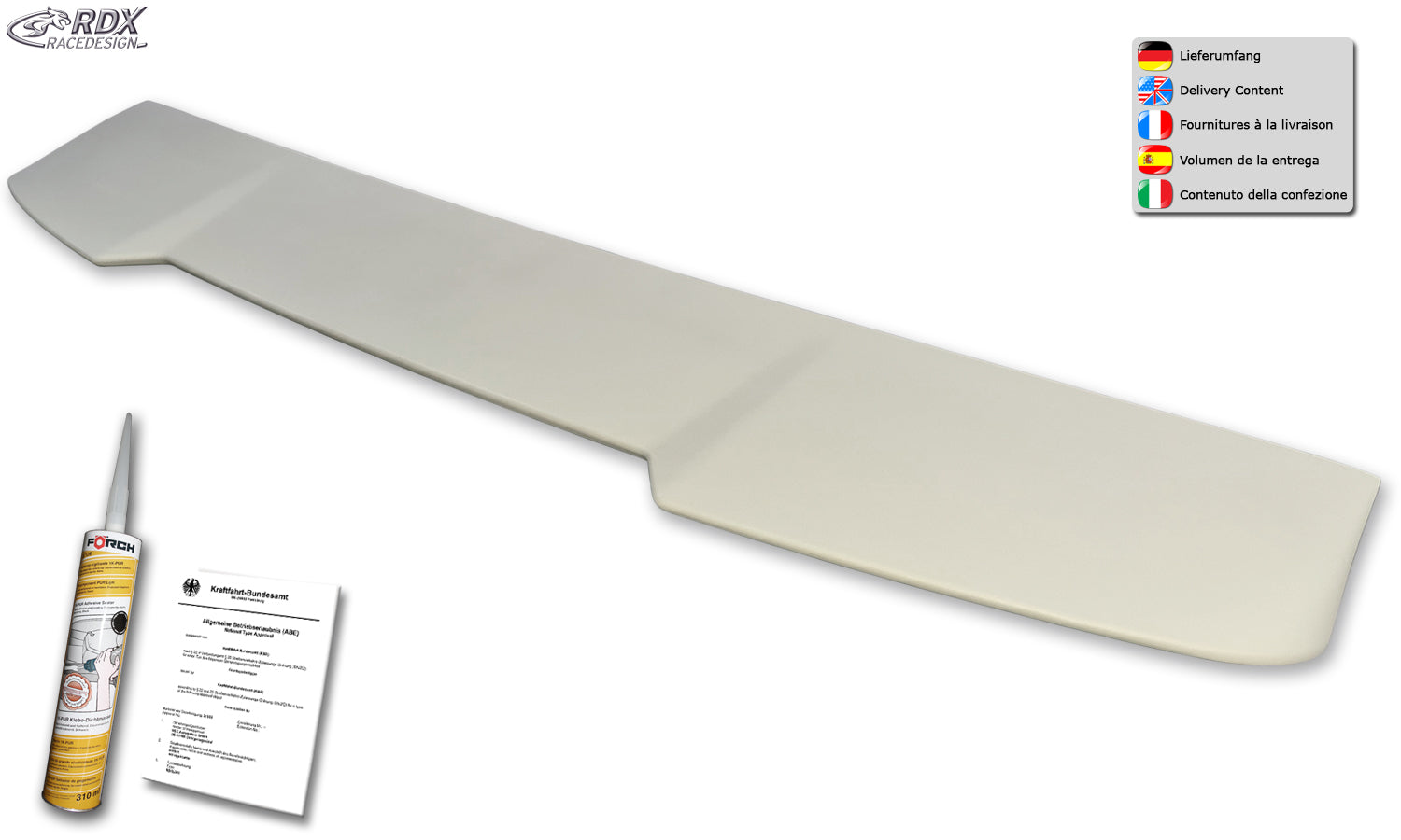 Audi A6 C6 4F Roof Spoiler