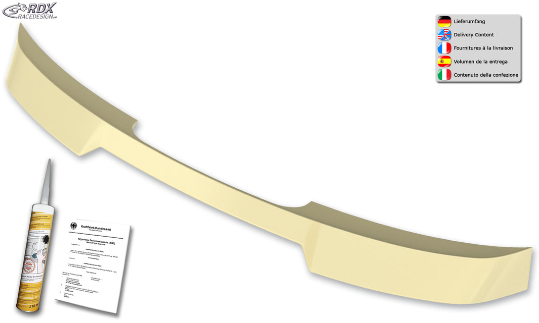 RDX Roof Spoiler for VW Polo 2G Rear Wing Trunk Spoiler
