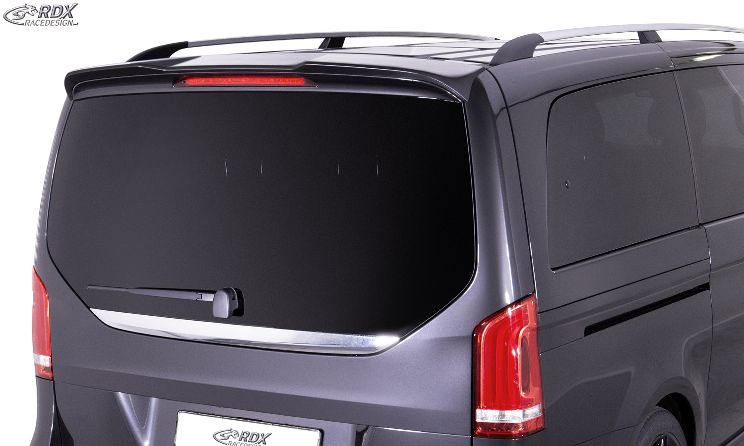 RDX Roof Spoiler for MERCEDES V-Class W447 (2014-present) (for Tailgate / Single Trunk, also for AMG-Line) Rear Wing Trunk Spoiler