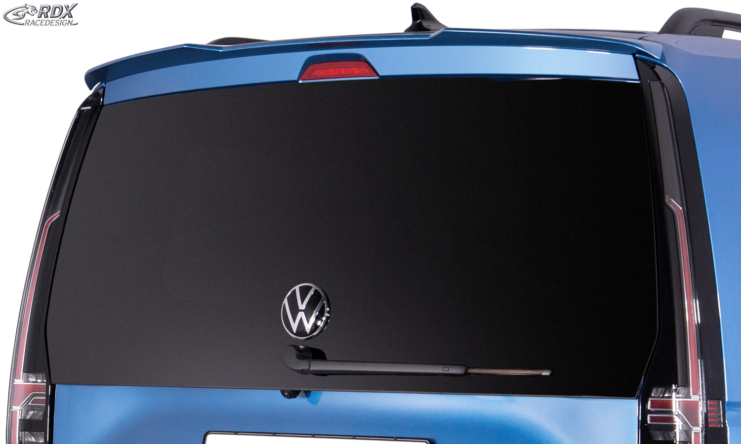 RDX Roof Spoiler for VW Caddy SB 2K 2KN (2020+) & FORD Tourneo Connect SK SKN (2022+) for Single Trunk Rear Wing Trunk Spoiler