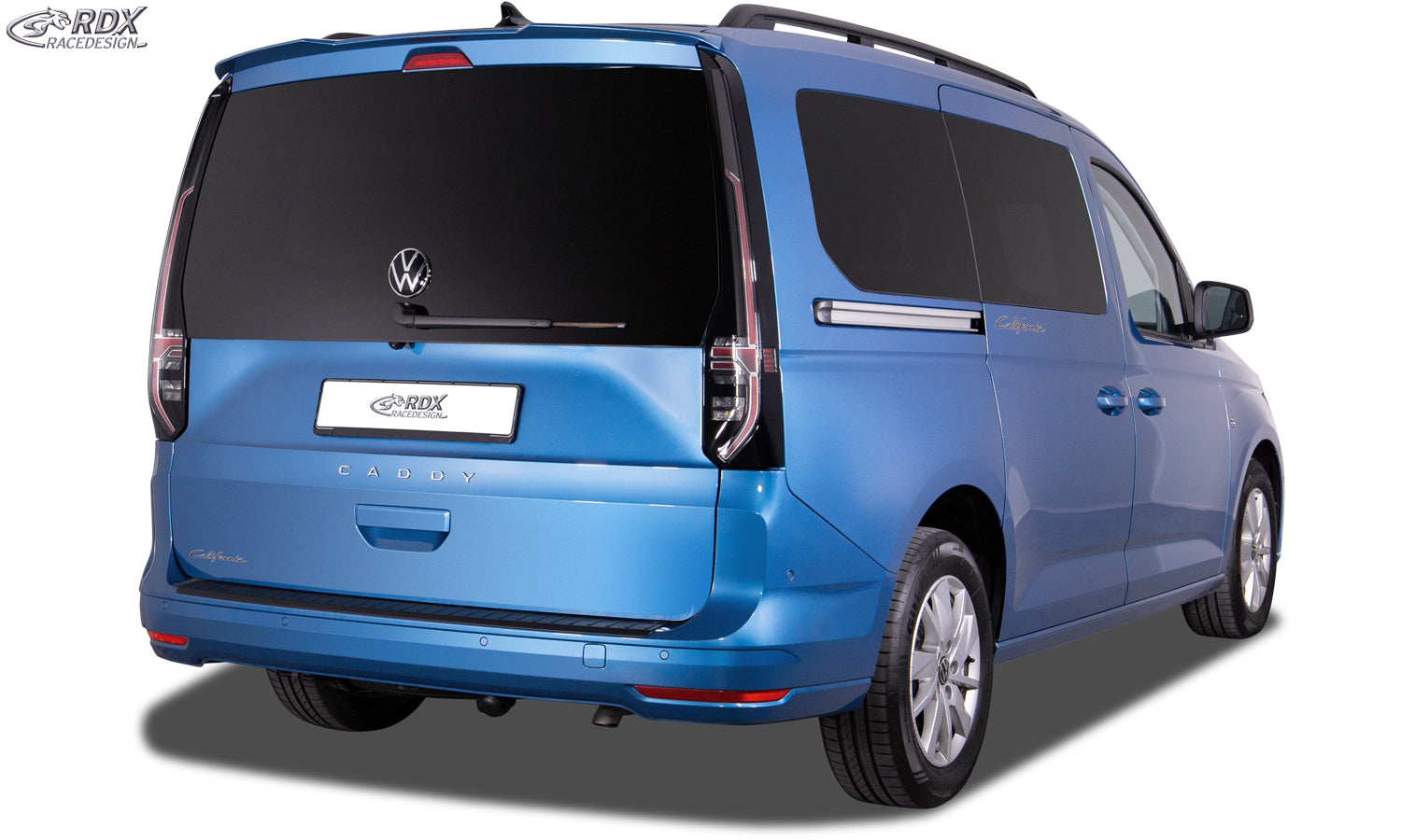 RDX Roof Spoiler for VW Caddy SB 2K 2KN (2020+) & FORD Tourneo Connect SK SKN (2022+) for Single Trunk Rear Wing Trunk Spoiler