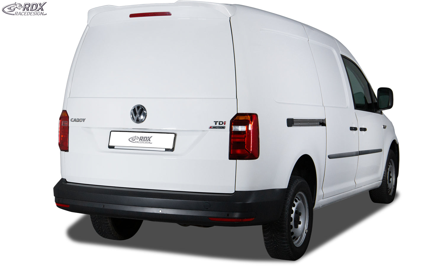 RDX Roof Spoiler for VW Caddy 2K 2KN (2015-2020) for Single Trunk Rear Wing Trunk Spoiler