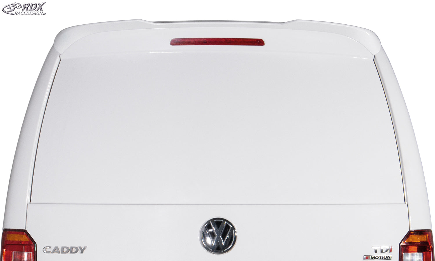 RDX Roof Spoiler for VW Caddy 2K 2KN (2015-2020) for Single Trunk Rear Wing Trunk Spoiler