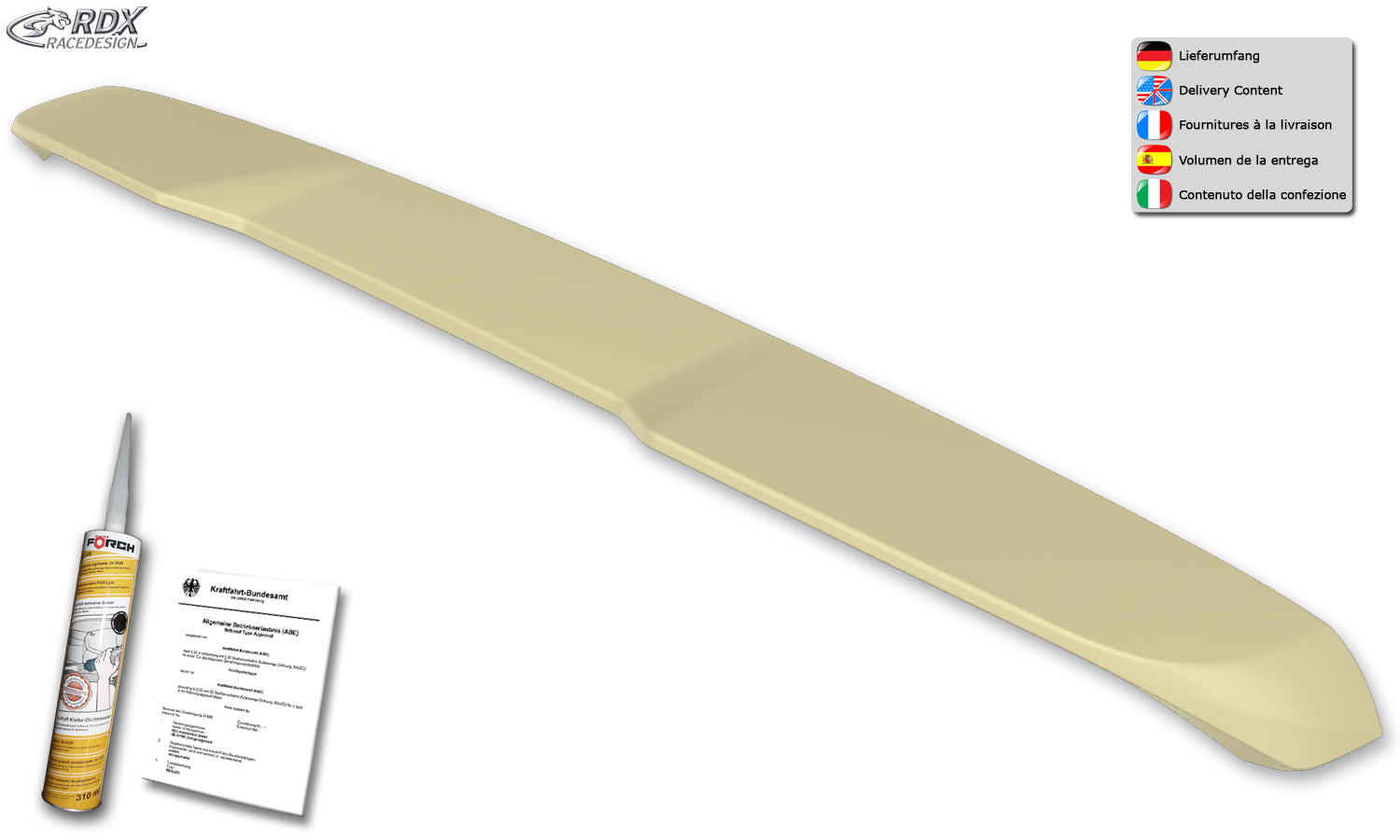 Mercedes-Benz Vito W447 Roof Spoiler