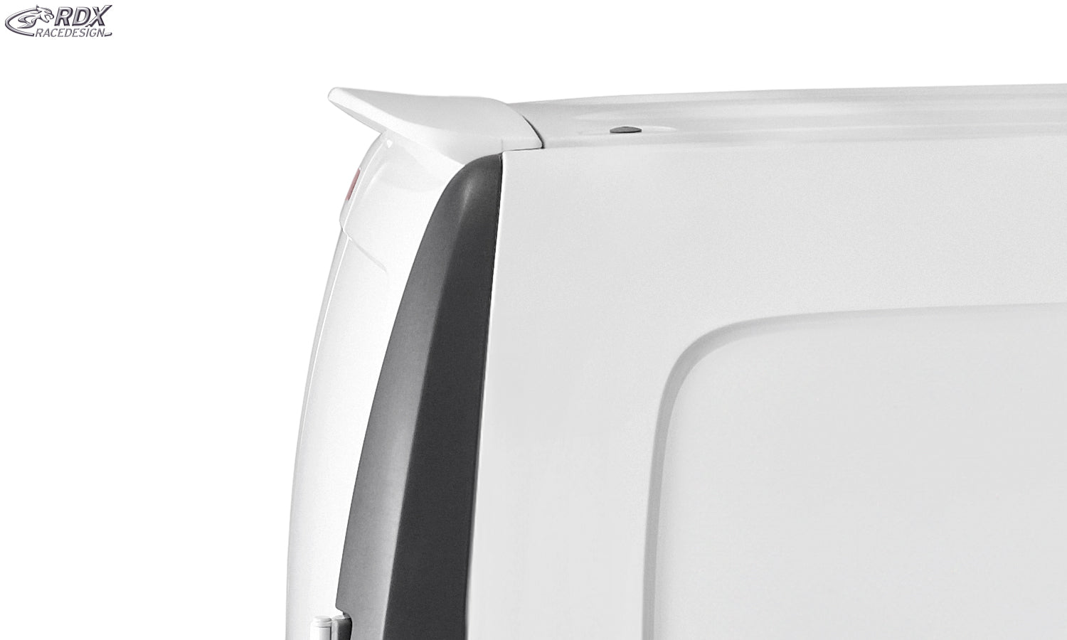 RDX Roof Spoiler for MERCEDES Citan (W415 / X / 2012+) & NISSAN NV250 (W / 2019+) & RENAULT Kangoo (W / 2013+) with 2 Rear Doors / Wing Doors