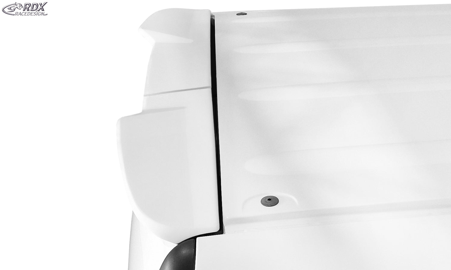 RDX Roof Spoiler for MERCEDES Citan (W415 / X / 2012+) & NISSAN NV250 (W / 2019+) & RENAULT Kangoo (W / 2013+) with 2 Rear Doors / Wing Doors