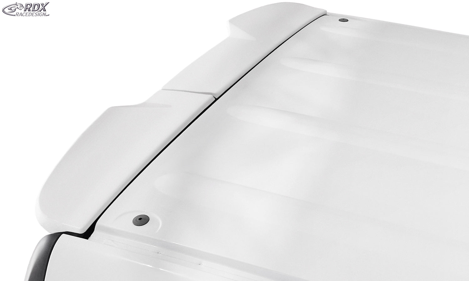 RDX Roof Spoiler for MERCEDES Citan (W415 / X / 2012+) & NISSAN NV250 (W / 2019+) & RENAULT Kangoo (W / 2013+) with 2 Rear Doors / Wing Doors