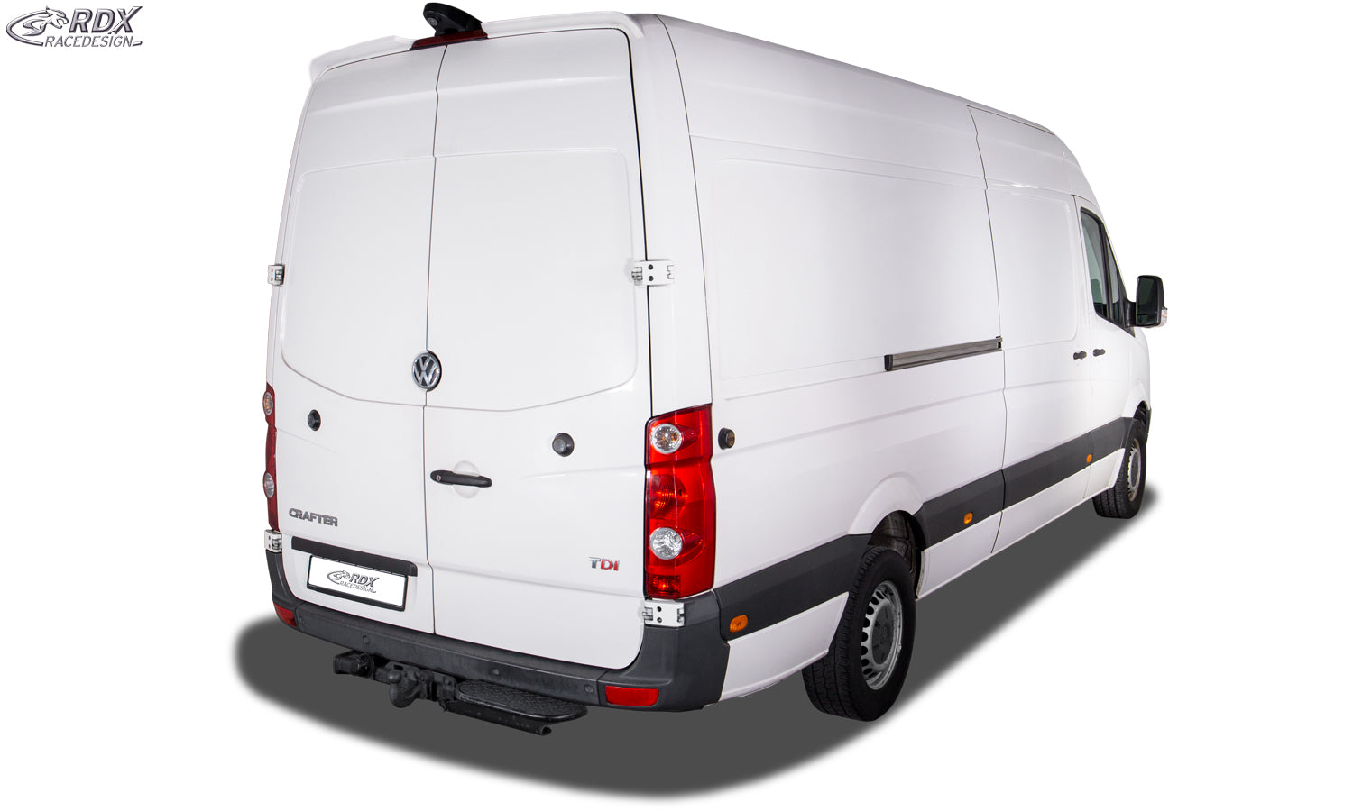 RDX Roof Spoiler for MERCEDES Sprinter H2 (2006-present) & VW Crafter H2 (2006-2017) Rear Wing Trunk Spoiler