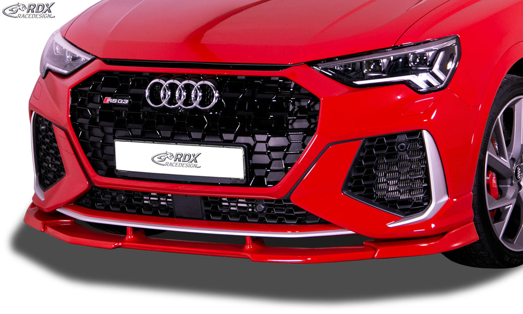 RDX Front Spoiler VARIO-X for AUDI RS Q3 (F3) Front Lip Splitter