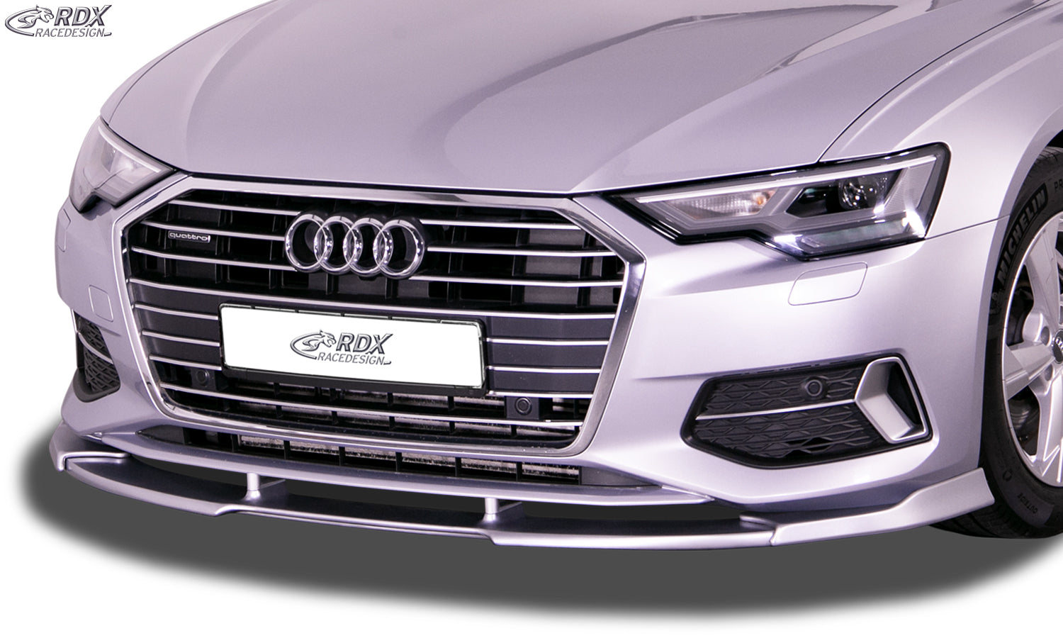 Audi A6 C8 4K Front Splitter