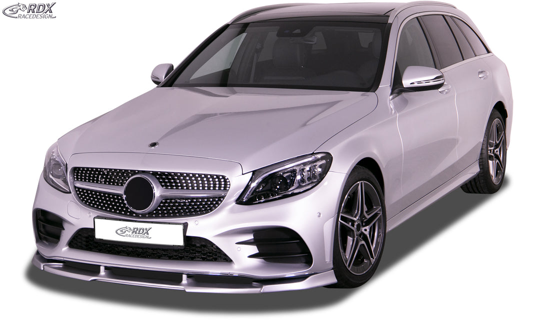 RDX Front Spoiler VARIO-X for MERCEDES C-Class AMG-Line W205, S205, C205 (2018+) Front Lip Splitter