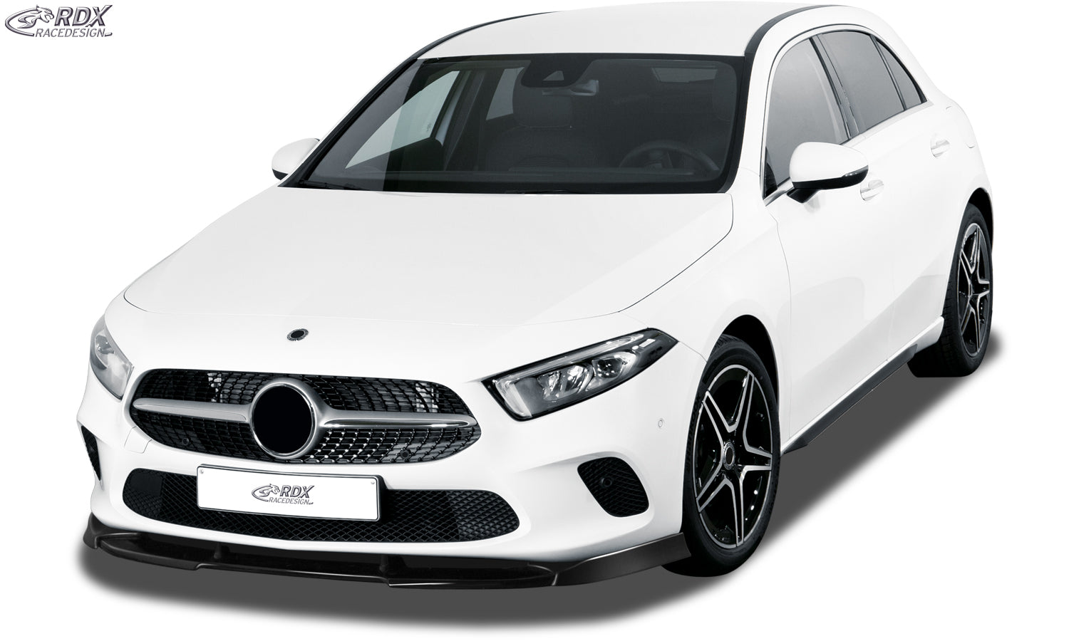 RDX Front Spoiler VARIO-X for MERCEDES A-Class W177 / V177 Front Lip Splitter