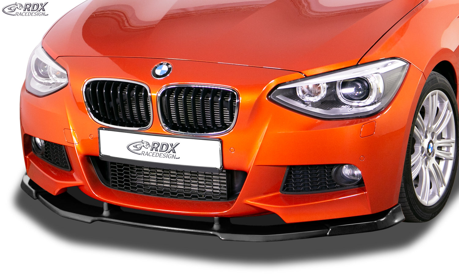 RDX Front Spoiler VARIO-X for BMW 1-series F20 / F21 2011-2015 (M-Package and M-Technik Frontbumper) Front Lip Splitter