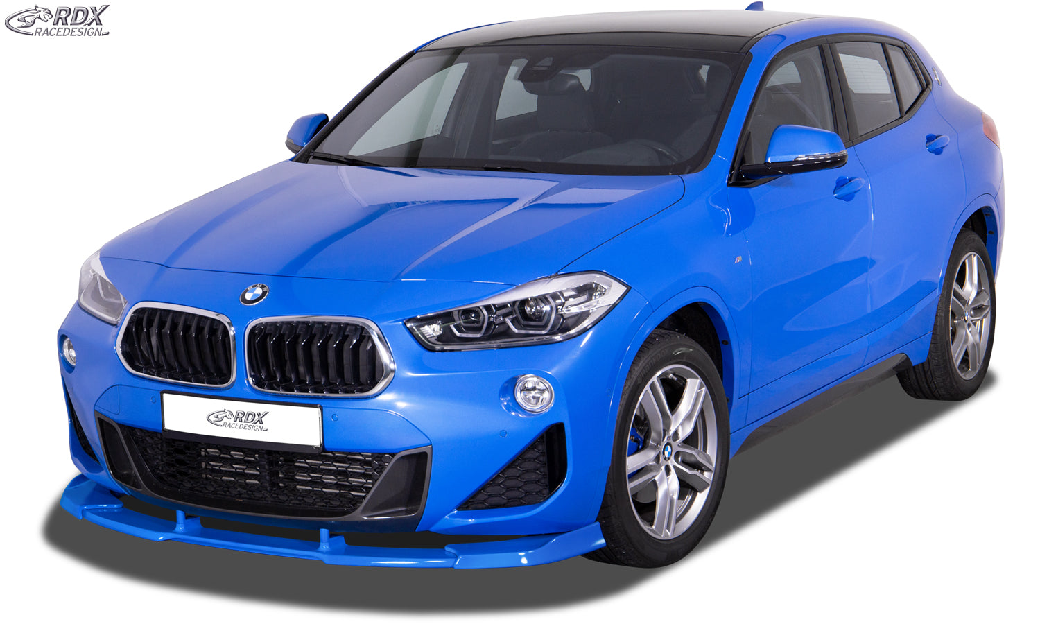 RDX Front Spoiler VARIO-X for BMW X2 F39 M-Sport, M35i (2018+) Front Lip Splitter