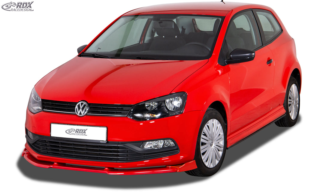 RDX Front Spoiler VARIO-X for VW Polo 6C Front Lip Splitter