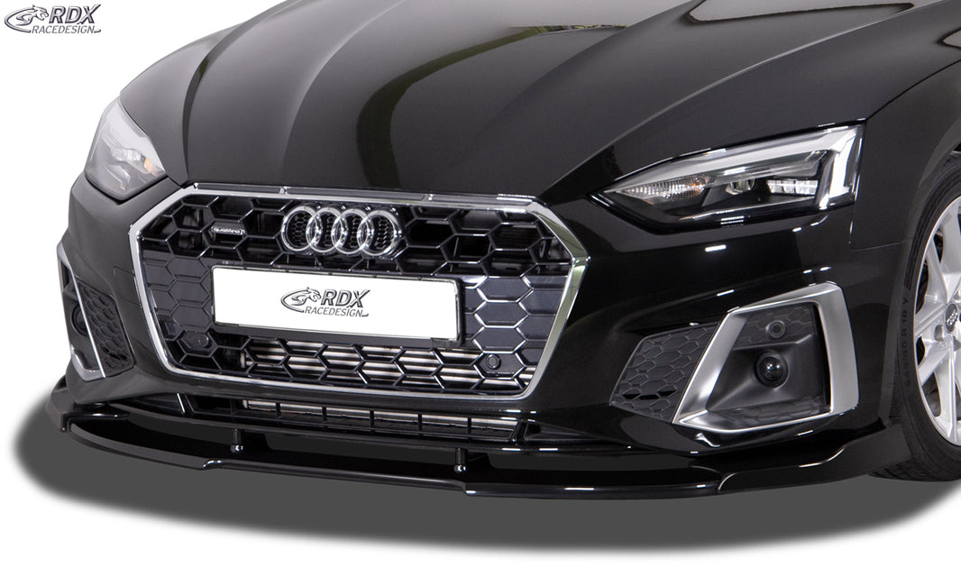 RDX Front Spoiler VARIO-X for AUDI A5 S-Line / S5 (F5, 2020+) (Coupe + Convertible + Sportback) Front Lip Splitter