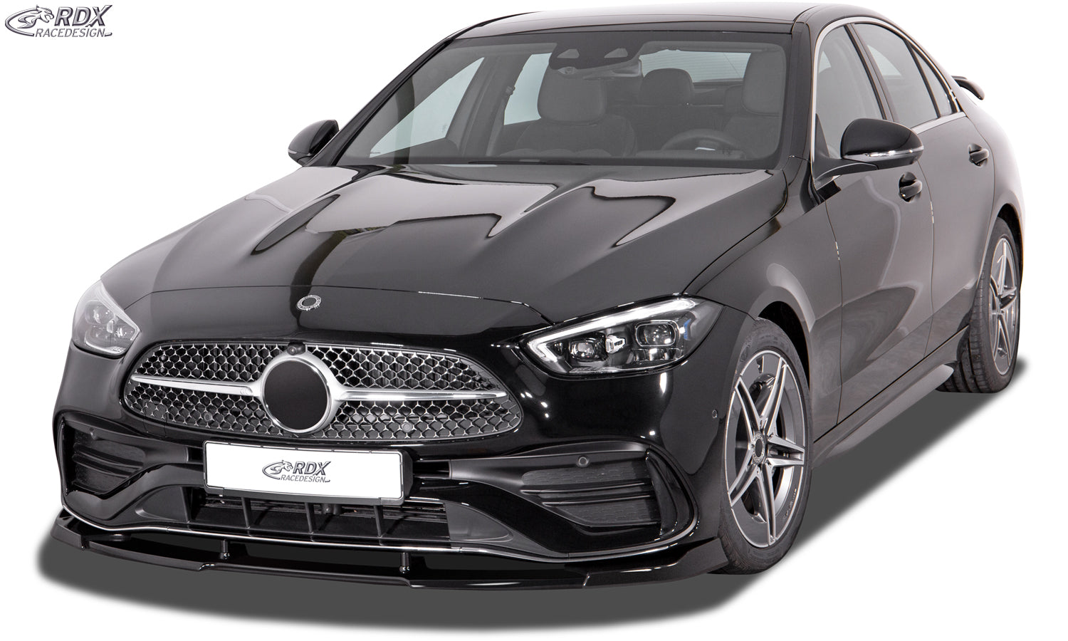 RDX Front Spoiler VARIO-X for MERCEDES C-Class AMG-Line W206, S206 Front Lip Splitter