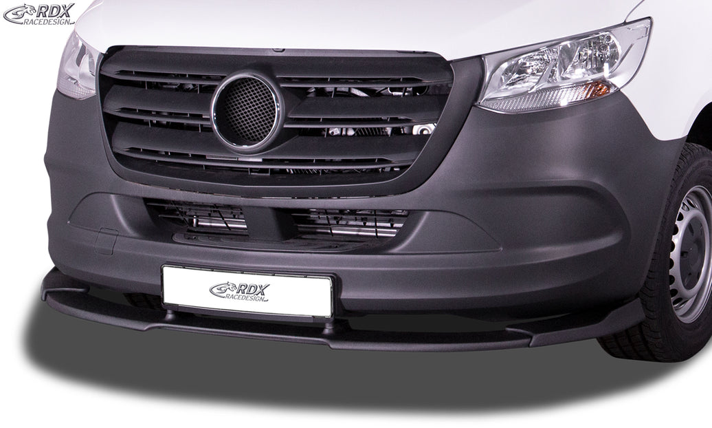 RDX Front Spoiler VARIO-X for MERCEDES Sprinter (906/907/910 / 2018+) Front Lip Splitter
