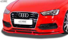 RDX Front Spoiler VARIO-X for AUDI A3 8V7 Convertible Convertible / S3 Convertible Convertible (S-Line- / S3 Frontbumper. -2016) Front Lip Splitter