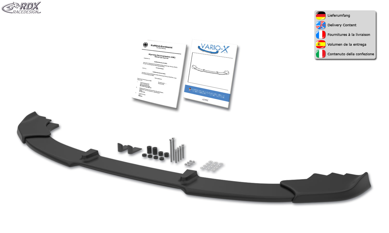BMW 3 GT F34 Front Splitter