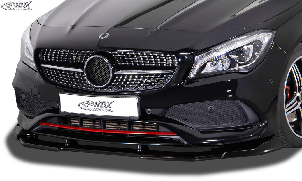 RDX Front Spoiler VARIO-X for MERCEDES CLA Sport AMG-Sport C117 / X117 2016+ Front Lip Splitter