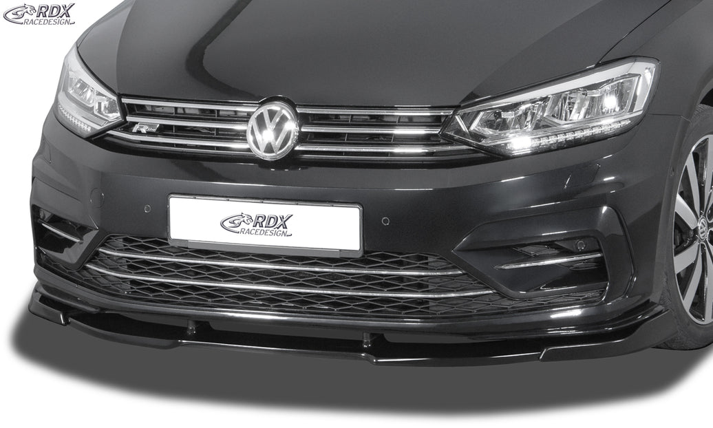 RDX Front Spoiler VARIO-X for VW Touran R-Line (5T / 2015+) Front Lip Splitter