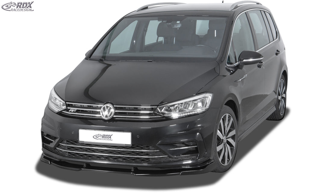 RDX Front Spoiler VARIO-X for VW Touran R-Line (5T / 2015+) Front Lip Splitter