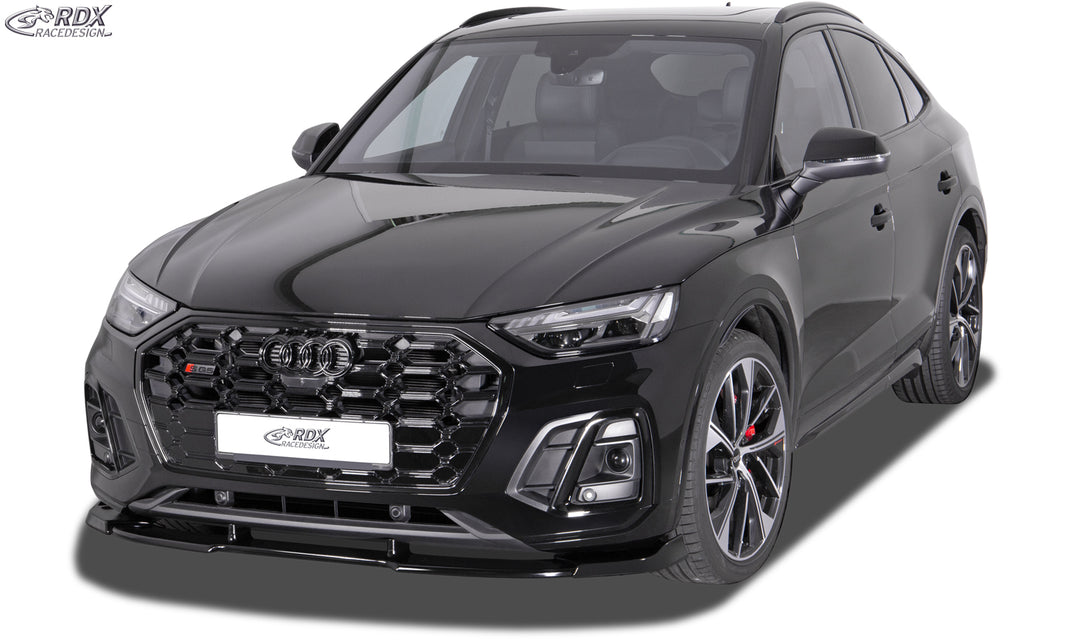 RDX Front Spoiler VARIO-X for AUDI Q5 S-Line & SQ5 (FY / 2021+), incl. Sportback Front Lip Splitter