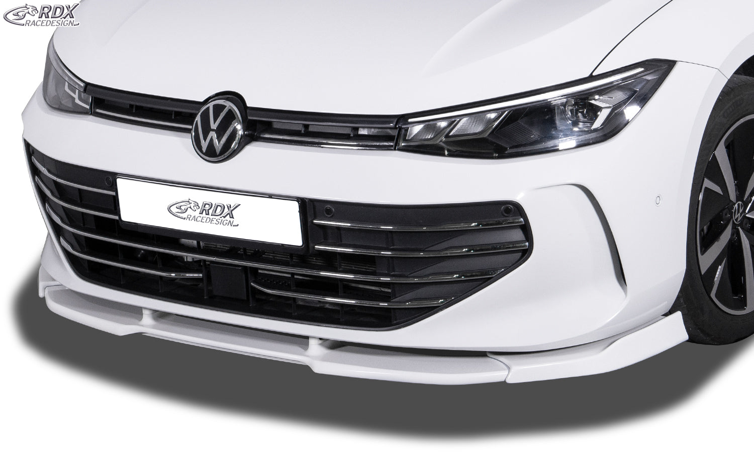 RDX Front Spoiler VARIO-X for VW Passat (CJ / B9 / 2024+) Front Lip Splitter