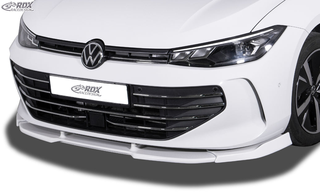 RDX Front Spoiler VARIO-X for VW Passat (CJ / B9 / 2024+) Front Lip Splitter