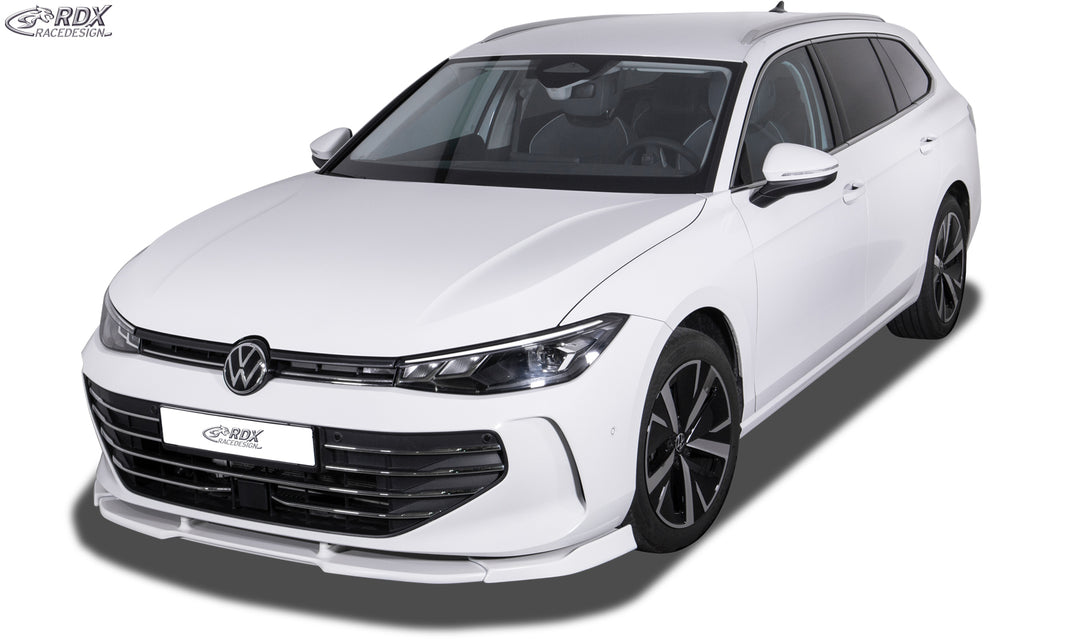 RDX Front Spoiler VARIO-X for VW Passat (CJ / B9 / 2024+) Front Lip Splitter