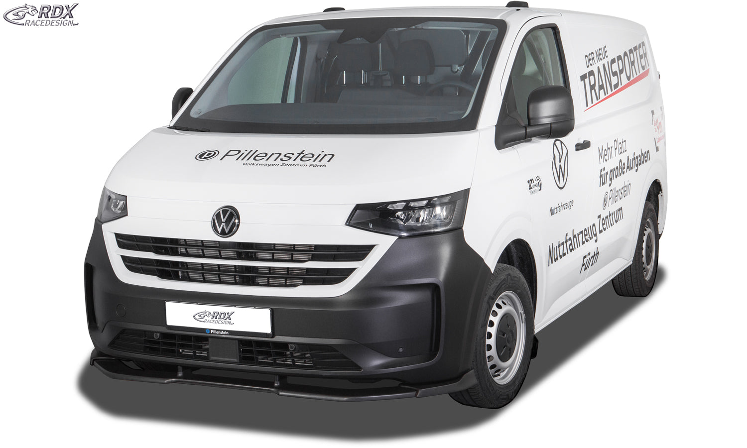 RDX Front Spoiler VARIO-X for VW Transporter / Shuttle / Caravelle (2025-present) Front Lip Splitter