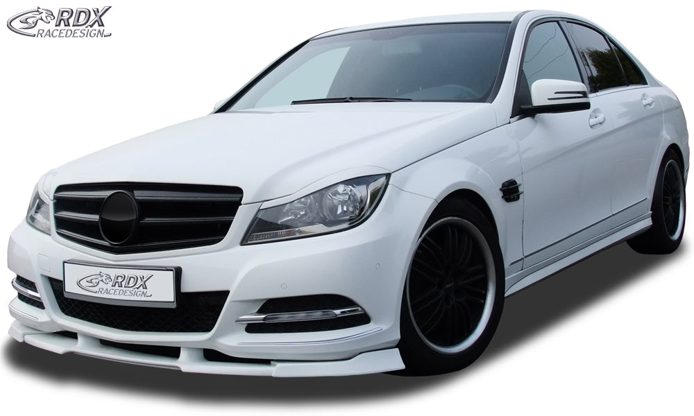 RDX Front Spoiler VARIO-X for MERCEDES C-class W204 2011+ Front Lip Splitter