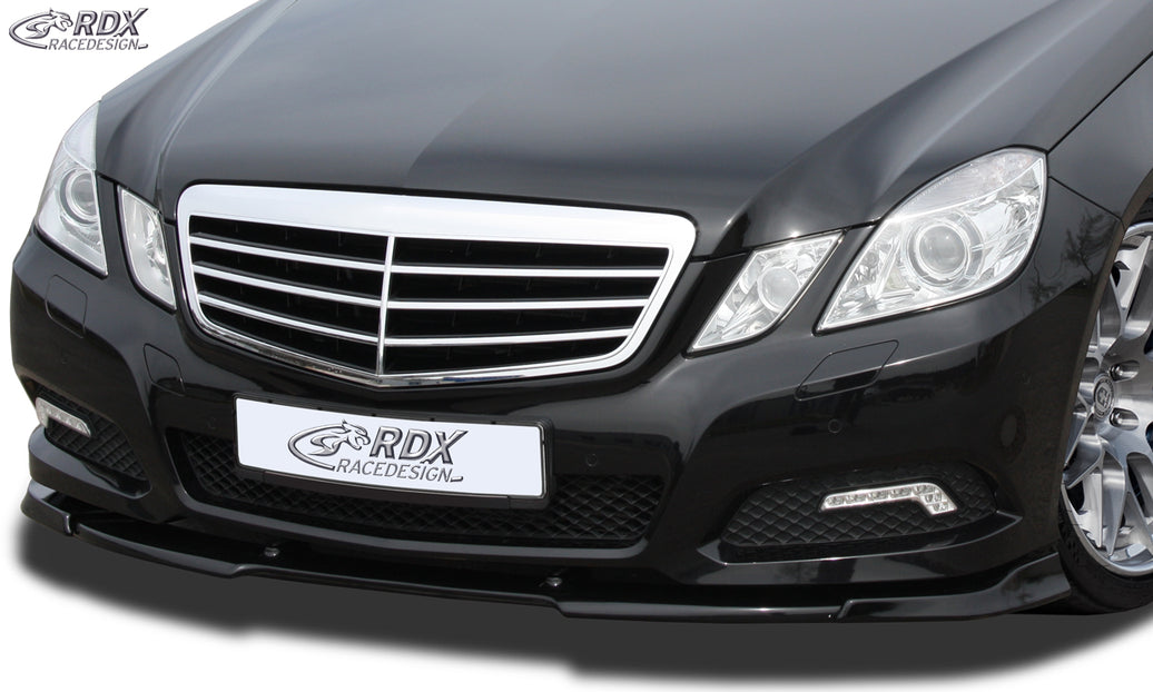 RDX Front Spoiler VARIO-X for MERCEDES E-class W212 2009-2013 Front Lip Splitter