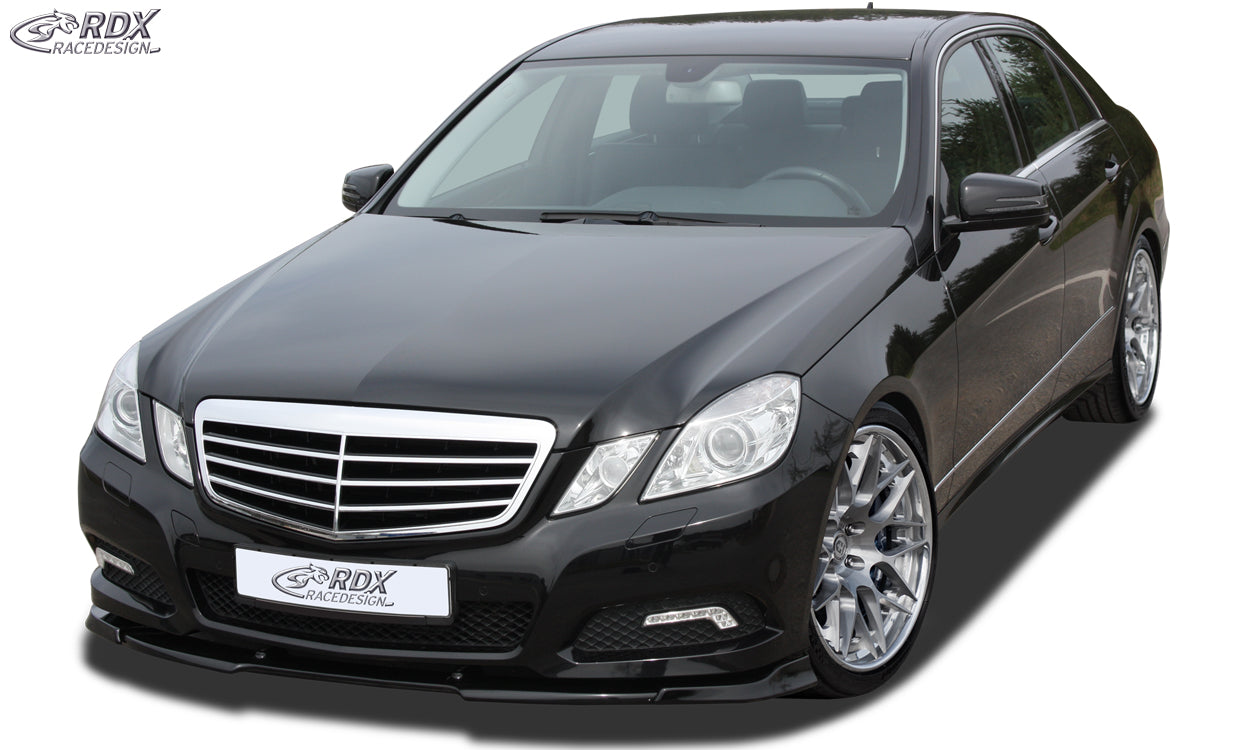 RDX Front Spoiler VARIO-X for MERCEDES E-class W212 2009-2013 Front Lip Splitter