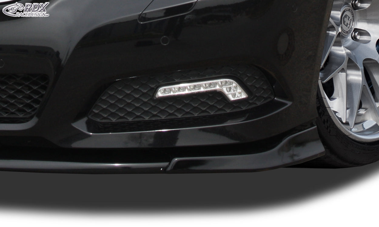 RDX Front Spoiler VARIO-X for MERCEDES E-class W212 2009-2013 Front Lip Splitter