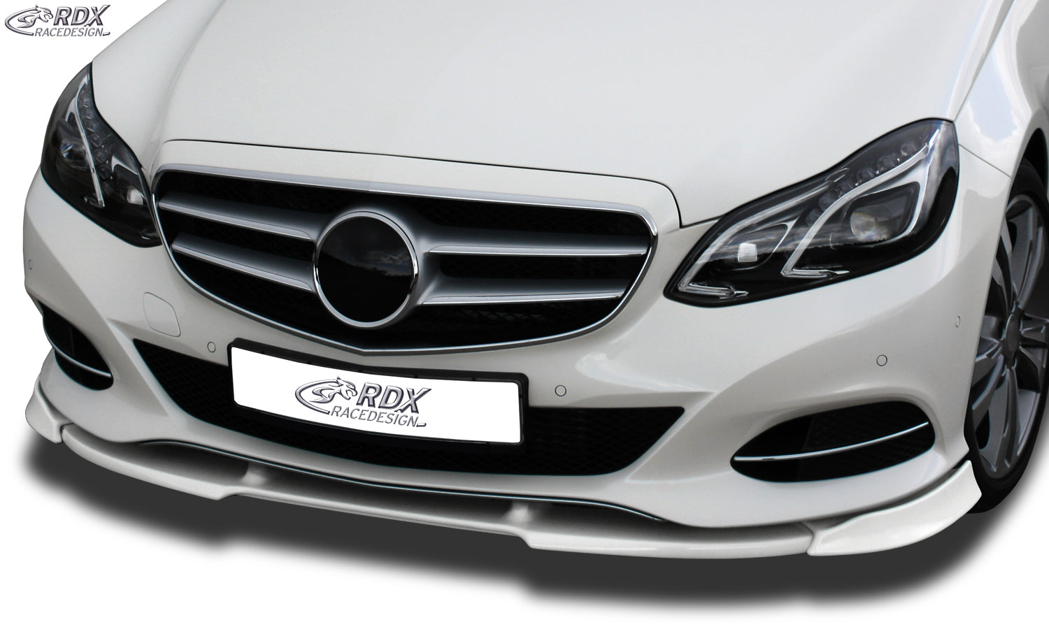 RDX Front Spoiler VARIO-X for MERCEDES E-class W212 2013+ Front Lip Splitter