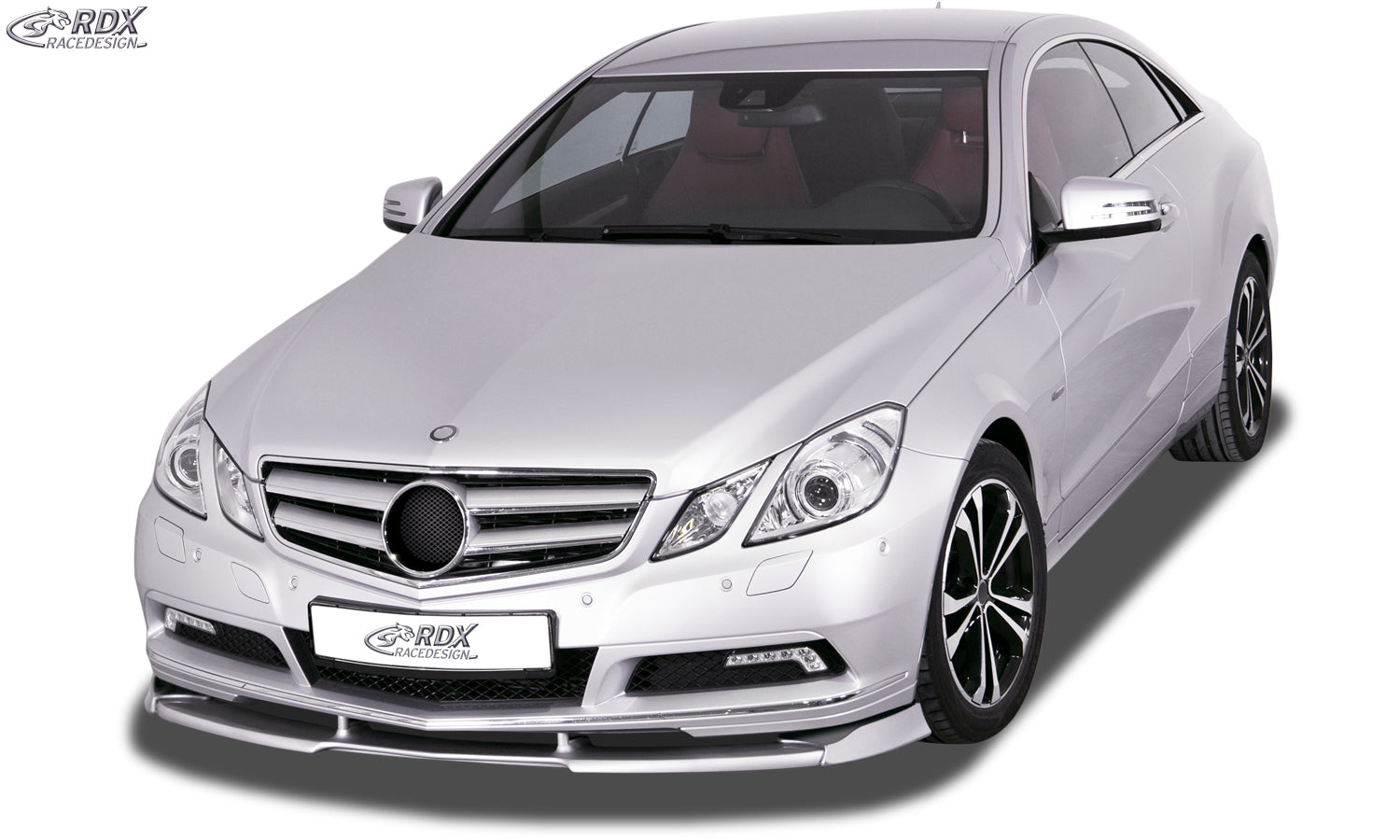 RDX Front Spoiler VARIO-X for MERCEDES E-class A207 / C207 -2013 Front Lip Splitter