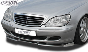 RDX Front Spoiler VARIO-X for MERCEDES S-class W220 2002+ Front Lip Splitter