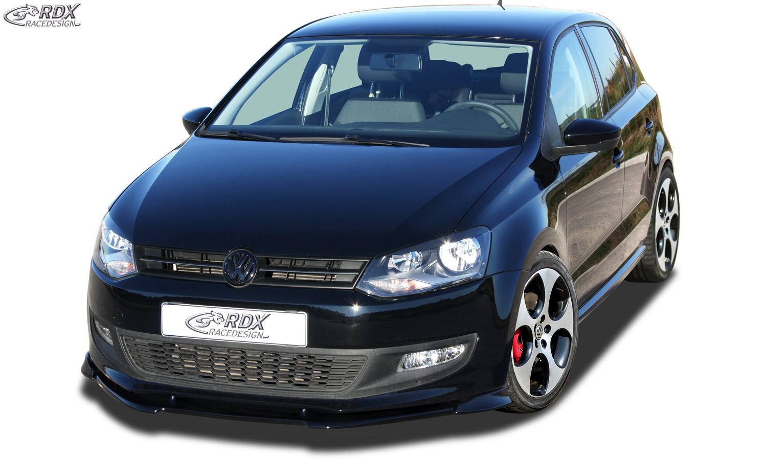 VW Polo 6R Front Splitter