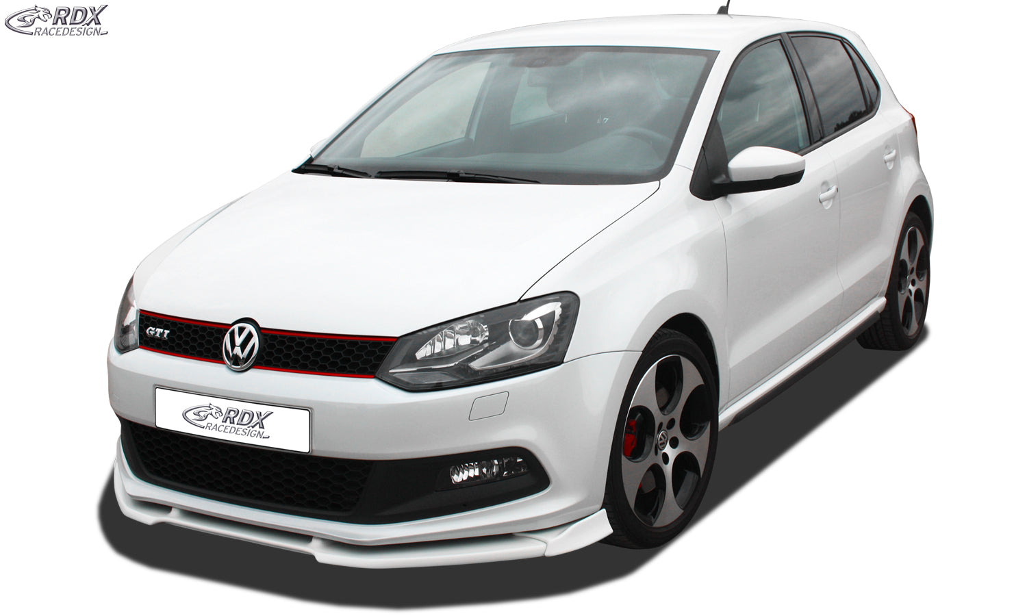 RDX Front Spoiler VARIO-X for VW Polo 6R GTI Front Lip Splitter
