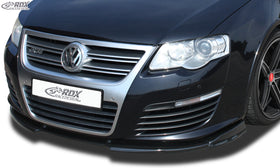 RDX Front Spoiler VARIO-X for VW Passat B6 / 3C R36 Front Lip Splitter