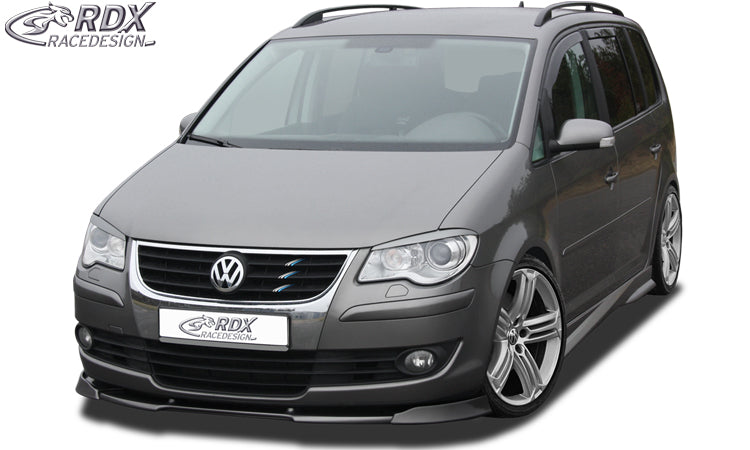 RDX Front Spoiler VARIO-X for VW Touran 2007+ Front Lip Splitter