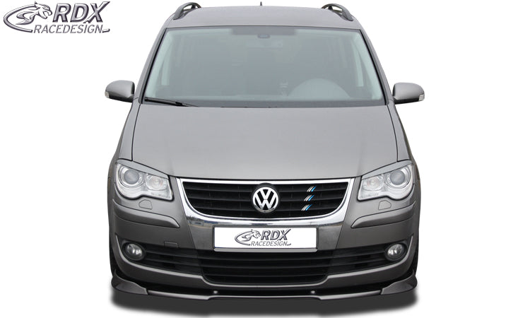 RDX Front Spoiler VARIO-X for VW Touran 2007+ Front Lip Splitter