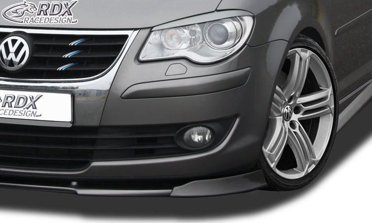 RDX Front Spoiler VARIO-X for VW Touran 2007+ Front Lip Splitter