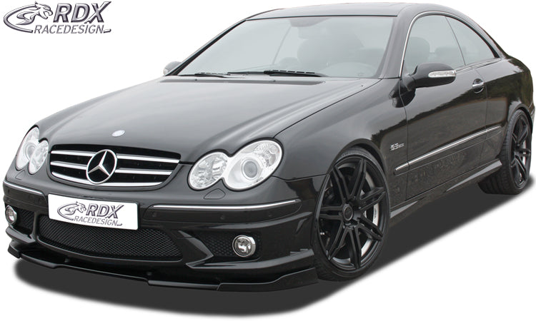 RDX Front Spoiler VARIO-X for MERCEDES CLK-class W209 AMG 63 (Fit for AMG63 and Cars with AMG63 Frontbumper) Front Lip Splitter